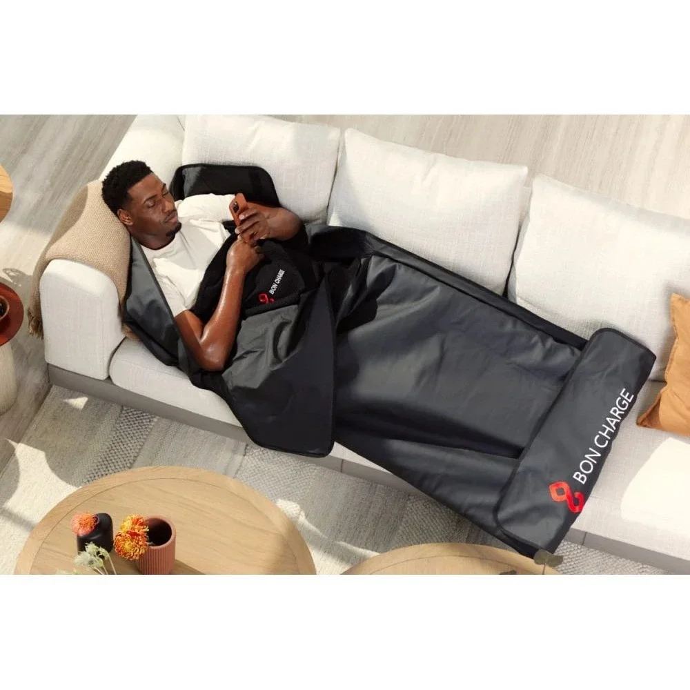 Bon‎ Charge Personal Infrared Sauna Blanket Far Heat Therapy Detox Relax Sweat